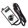 labwork Router Fan Variable Speed Controller Electric Motor Rheostat for AC 120V 15A