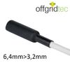 5 m Heat Shrink Tubing 6.4 mm > 3,2 mm Black