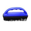 Grewal Equestrian Super Groom Saddle Pad Cleaning Brush (Blue)