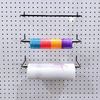 5 Pack Extendable Pegboard Paper Towel Holder,Pegboard Hook for Workshop,Garage,