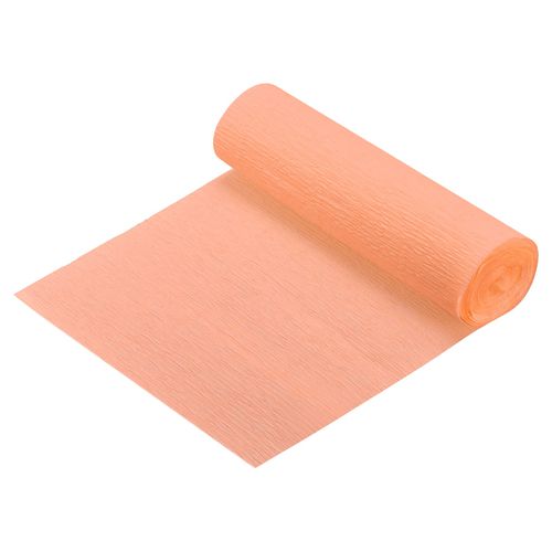 uxcell Crepe Paper Roll Streamer for Wedding Apricot Color