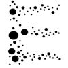 Eulenspiegel 109342 - Face Painting Stencil, Infinity, Template Face Tattoo, Suitable for Professional Aqua Make-Up, Liquid Makeup, Glitter Tattoos, Painted Tattoo Colours