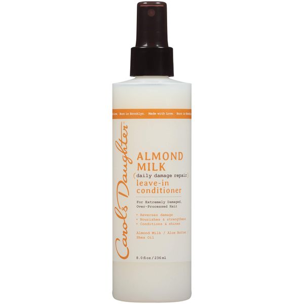 Carol’s Daughter Almond Milk Leave In Conditioner with Almond Milk, Aloe Butter and Shea Oil for Extremely Damaged Hair, 8 fl oz