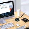 Gorise Computer Desktop External Switch PC Power Button with USB3.0 2.0 USB C Auditory Interfaces Optional Multiple Function for Home Offices