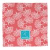 YouCustomizeIt Personalized Coral & Teal Washcloth