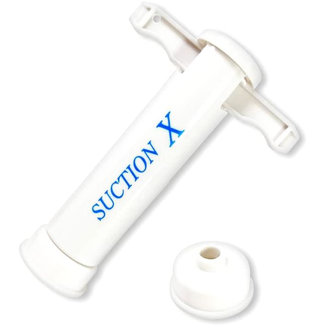 SUCTION-X Poison Remover, Convenient Locking Function, Safe Pack with Spare Cups, USA