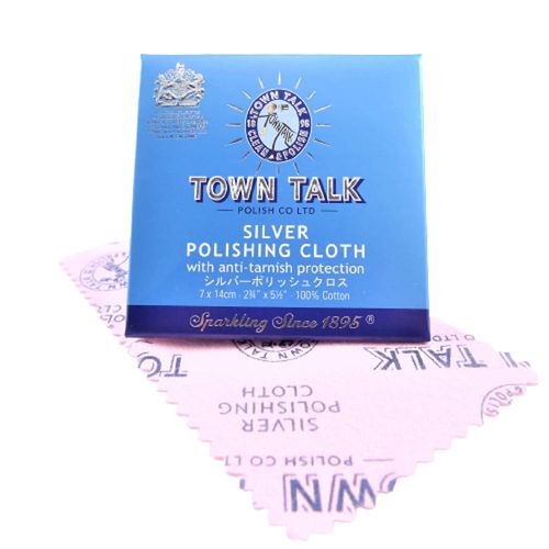 Town Talk Silver Polishing Cloth Cleaner