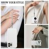 XODITO Handmade Silvery Phone Chain XOCY0015