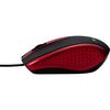 Verbatim Wired USB Computer Mouse - Corded USB Mouse for Laptops and PCs - Right or Left Hand Use, Red 99742