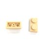LEGO 50 Plate 1 x 2 Tan