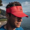 COMPRESSPORT Unisex Visor Visier, Rot/Schwarz, Einheitsgröße