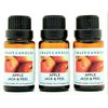 Crazy Candles Apple Jack & Peel 3 Bottles 1/2 Fl Oz Each (15ml) Premium Grade Scented Fragrance Oil (Fresh Apple, Cinnamon, Cove and Orange)