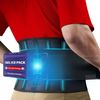 FEATOL Gel Pack Back Brace,Lumbar Support for Back Pain Relief, Herniated Disc, 