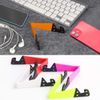 HoitoDeals 1Pcs Red Desktop Stand Portable Foldable V-Shape Phone Holder Stand For Smartphone Tablet PC