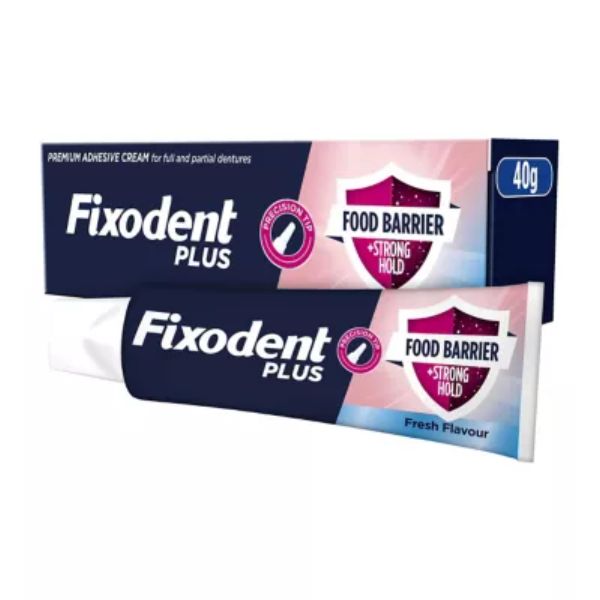 Fixodent Plus Dual Protection Denture Adhesive 40g 