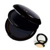 Compact Case, 2 Tiers, Black, for Round Refills, Mirror Included (Foundation Case) [MC Collection]