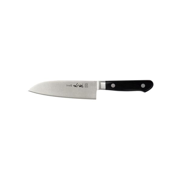 Kiya CM50 Santoku Knife (Medium Scythe Type), 5.5 inches (140 mm), Stainless Steel