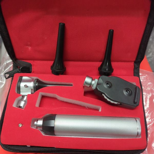 ENT Otoscope Ophthalmoscope Diagnostic Set Veterinary Pet Kit Ear Eye Profession