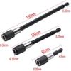 Professional 105° Right Angle Drill Extension & Screwdriver Bit Holder, 15pc Set