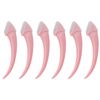 Eyebrow Scissors, Stainless Steel, Eyebrow Cut (6, Pink)