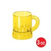 Beistle Mug Shots 12 Piece, 3 Ounces, Yellow