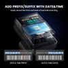 Eyoyo Wearable Bluetooth Ring Barcode Scanner with Display, Mini 1D Wireless Finger Bar Code Scanner Reader Inventory Compatible with iPad iPhone Android, Left&Right-Handed Use, Fast&Accurate Scanning