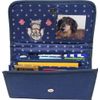 Nickknack Dog Health Notebook Case Toy Poodle (Red)