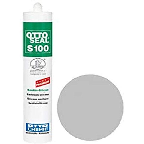OTTOSEAL S100 Premium Sanitary Silicone 300 ml C86 Pale Grey