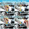 31pcs R134a Valve Core Quick Remover Installer Tool Set High Low Pressure Ac Val