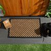 Nicola Spring Heavy Duty Door Mat - 60 x 40cm - Diagonal