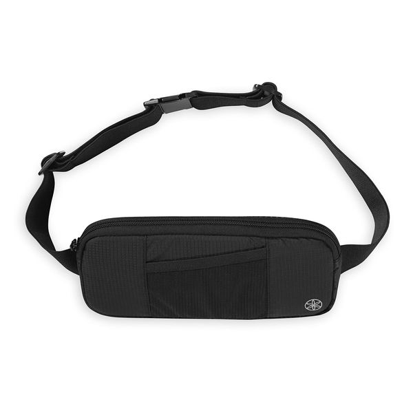 Gaiam Unisex Adult and Waist Pack, Black, Large US