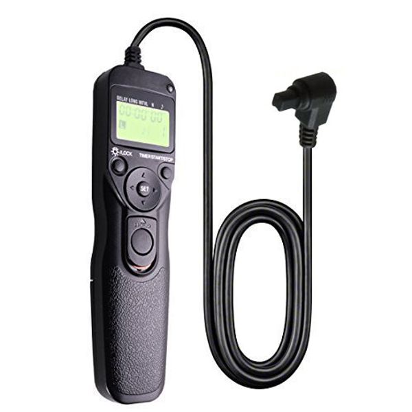 LCD Timer Shutter Release Cord f/ CANON EOS 6D Mark II/5D Mark IV III II/5DS 5DR