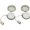 ProBEAM Red Ring 1157 LED Inserts with Smoked Lenses