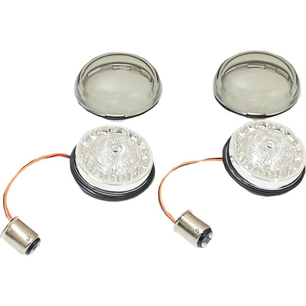 ProBEAM Red Ring 1157 LED Inserts with Smoked Lenses