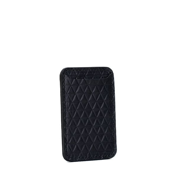 Leather wallet with MagSafe - Diamonds