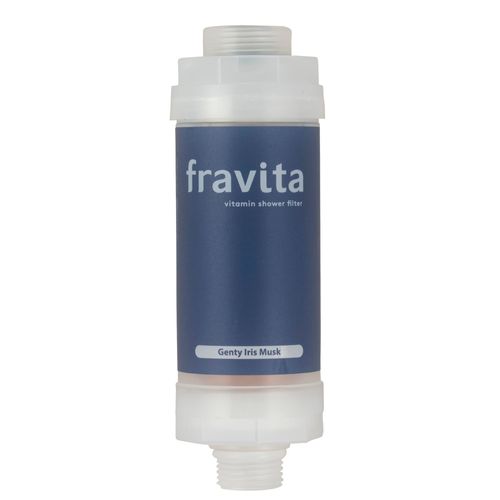 fravita Vitamin Shower Filter (Gentry Iris Musk), Easy to Install on Any Shower Head! / 9 Delicious Flavors / Chlorine Removal, 99.9% Filtration, Vitamin C / Aroma / Gift for 1435 Lemons (Gentry Iris