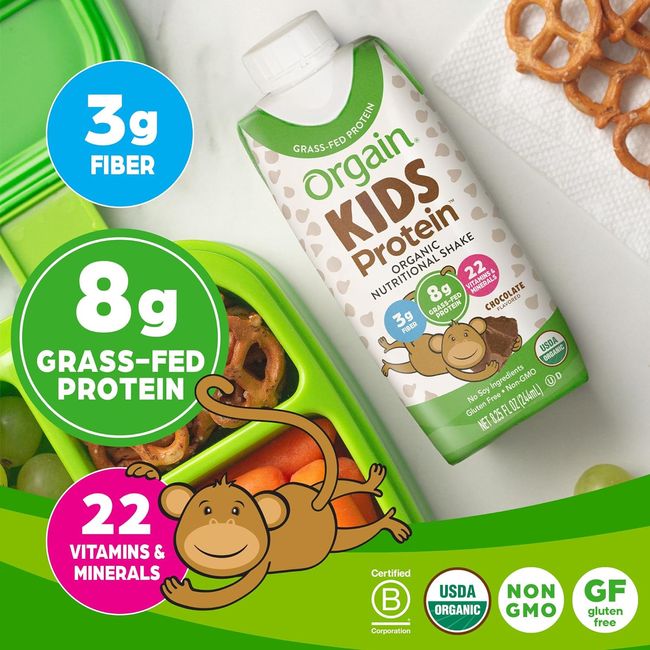 Order Orgain Kids Protein Organic Nutritional Shake, Chocolate