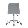 VERSA Nail Technician Stool Adjustable Height 18" to 24", Grey