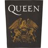Queen Crest Back Patch Black 29x35.5cm