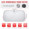 Fit Ford Explorer Windshield Sun Shade Visor Foldable UV Heat Block Window Cover