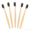 Bamboo Toothbrush 5 Pack Natural Biodegradable