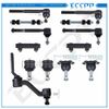 Complete 13pcs Front Ball Joints Idler Arm Ball Joints For GMC C1500 C2500