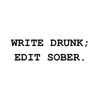CafePress Edit Sober Black Mug 11 oz (325 ml) Ceramic Coffee Mug