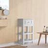 Teamson Home Dawson Side Table with Drawer and Shelves