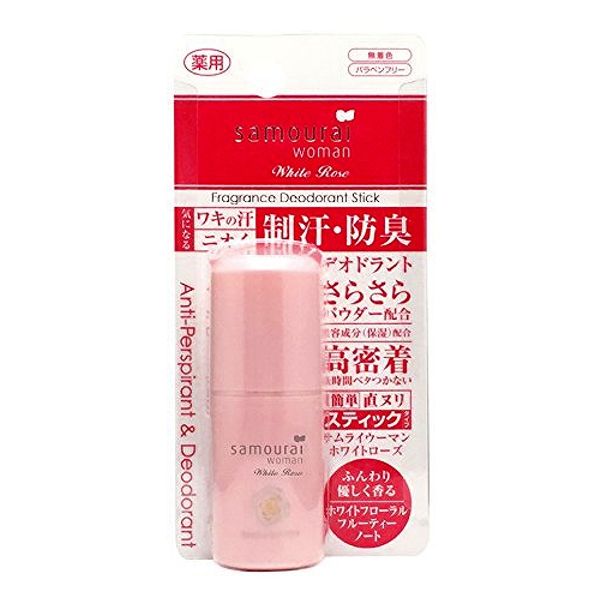 ◆Cheap [samourai woman] quasi-drug ◆Samurai Woman medicated deodorant stick 14g &lt;White Rose&gt; ◆