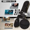 Kozzim Secret Insole, Arch Support, Shock Absorption, Increases Height, 4 Sizes Available, 0.8 / 1.2 / 2.0 inches (2 / 3 / 4 / 5 cm), Black