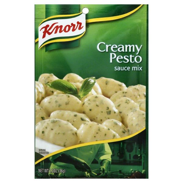 Knorr Pasta Sauces Creamy Pesto Sauce Mix 1.2 Oz(Pack of 6)