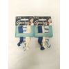 2 Goody Ouchless Hair Ribbon Elastics 3ct Each