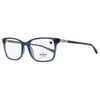 Shinola Flexon Rectangular Eyeglasses SH37003 413 Crystal Blue 53mm