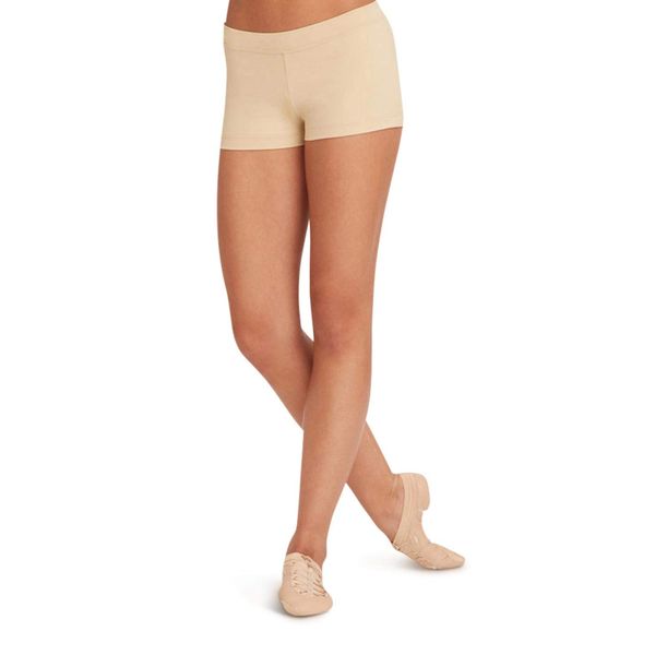 Capezio Women's Low Rise Boy Cut Short,Nude,X-Large